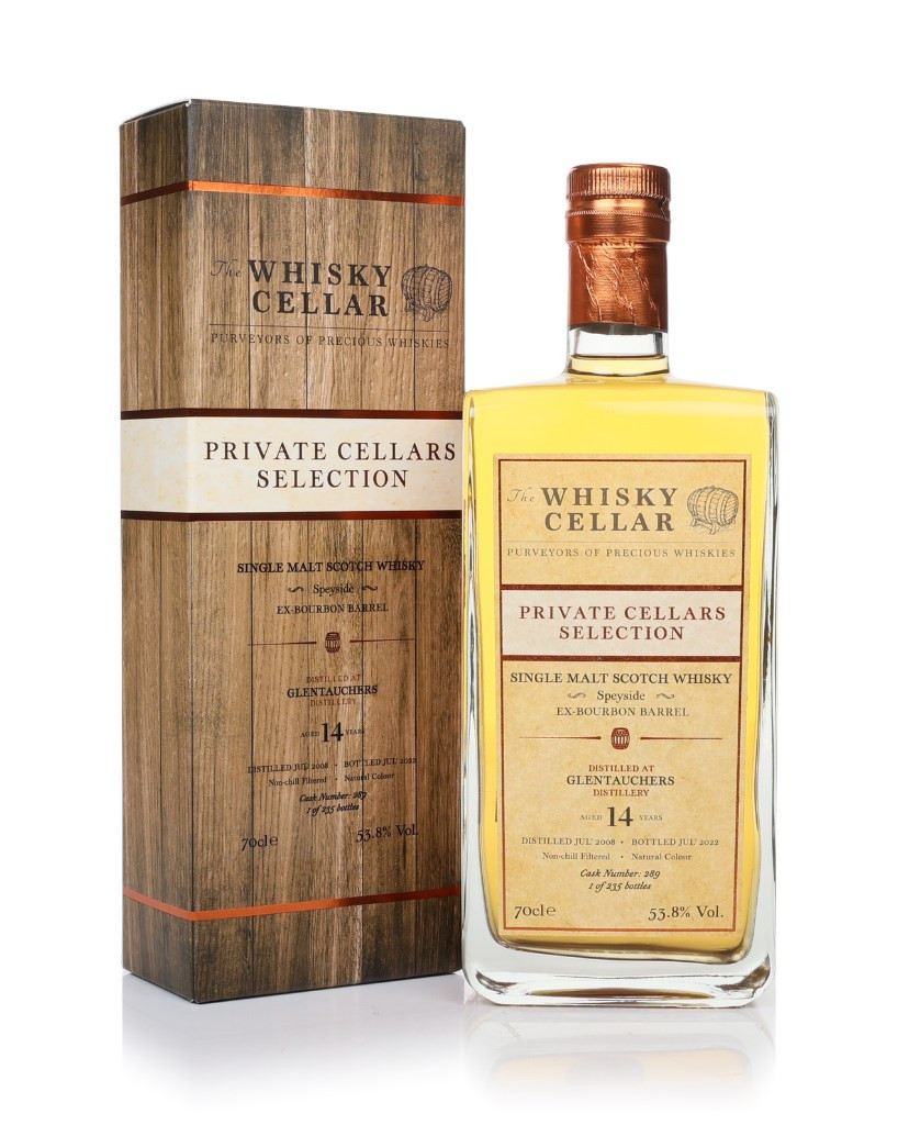 Glentauchers 14 Year Old 2008 (cask 289) - The Whisky Cellar 70cl