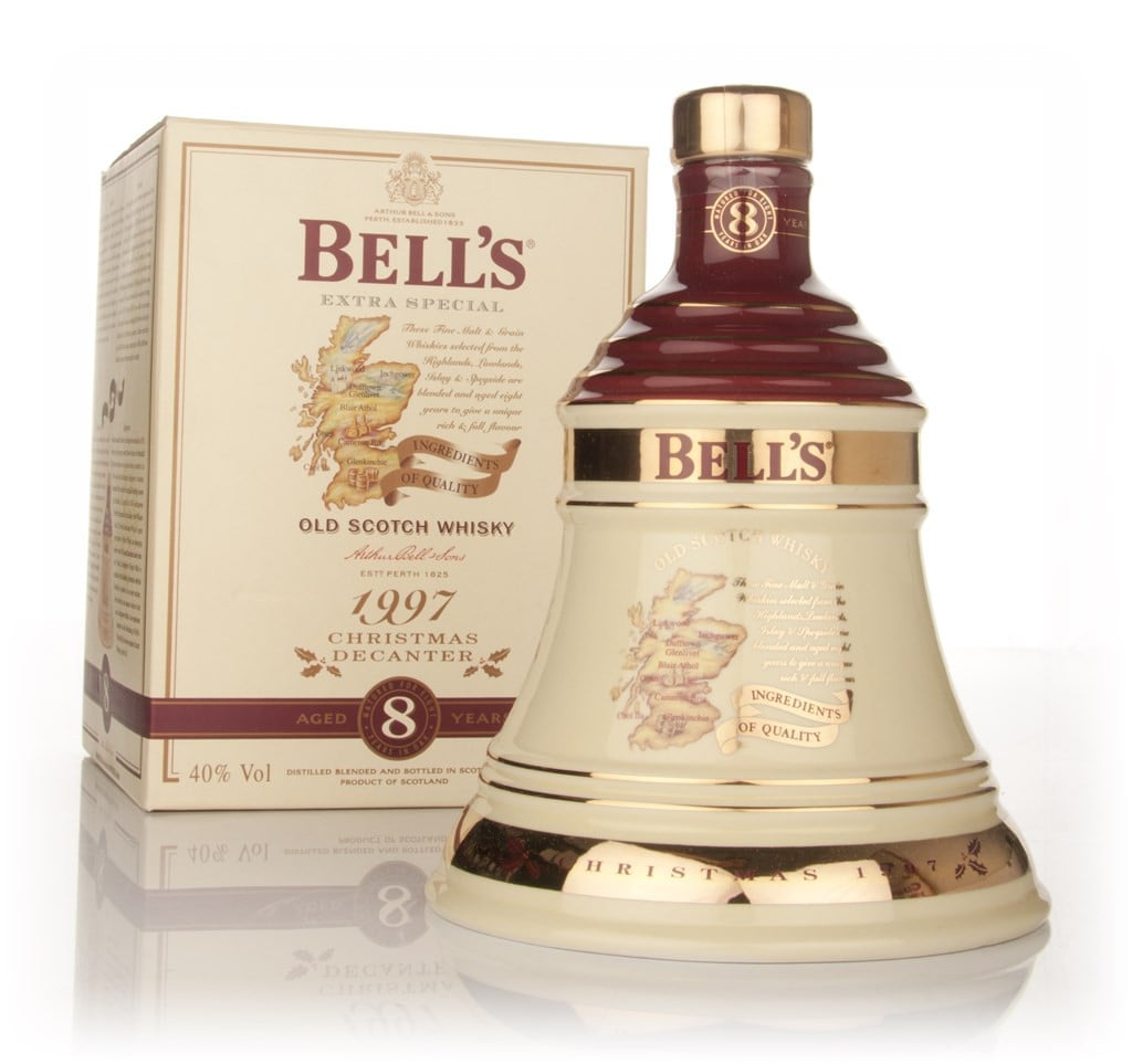 Bell's 1997 Christmas Decanter