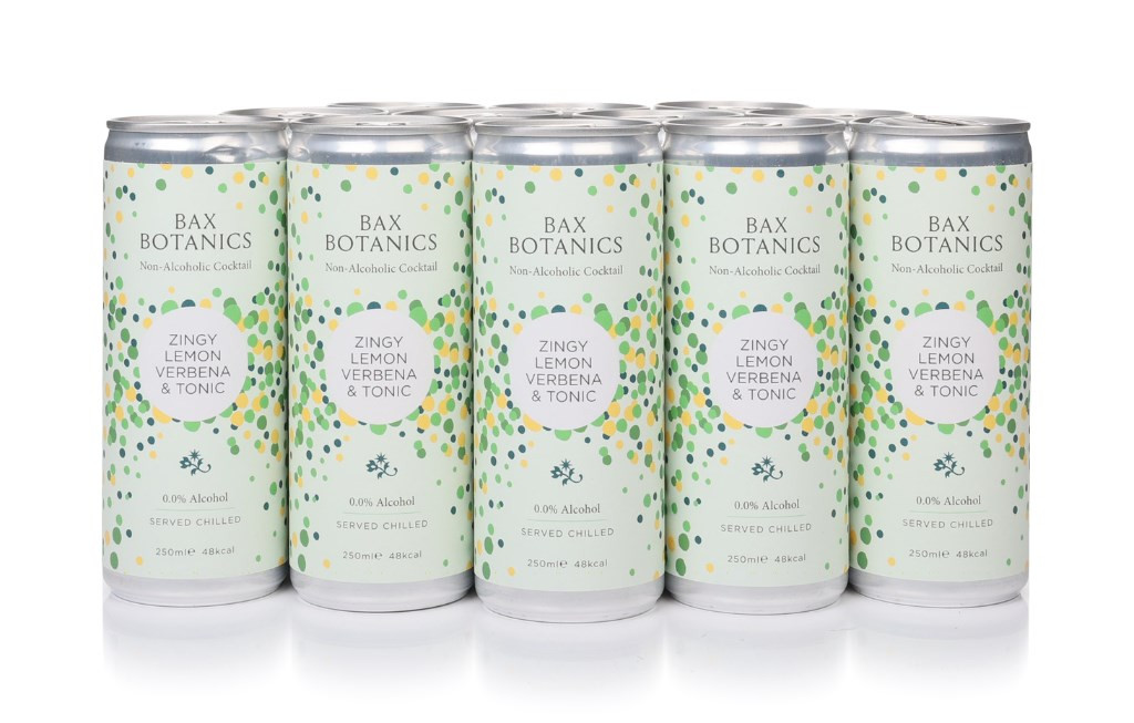 Bax Botanics - Zingy Lemon Verbena & Tonic (12 x 250ml)