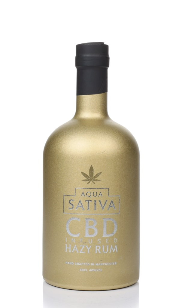 Aqua Sativa CBD Infused Hazy Rum 50cl