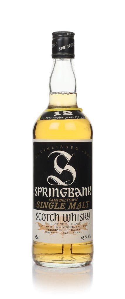 Springbank 12 Year Old - 1980s (No Presentation Box) 75cl