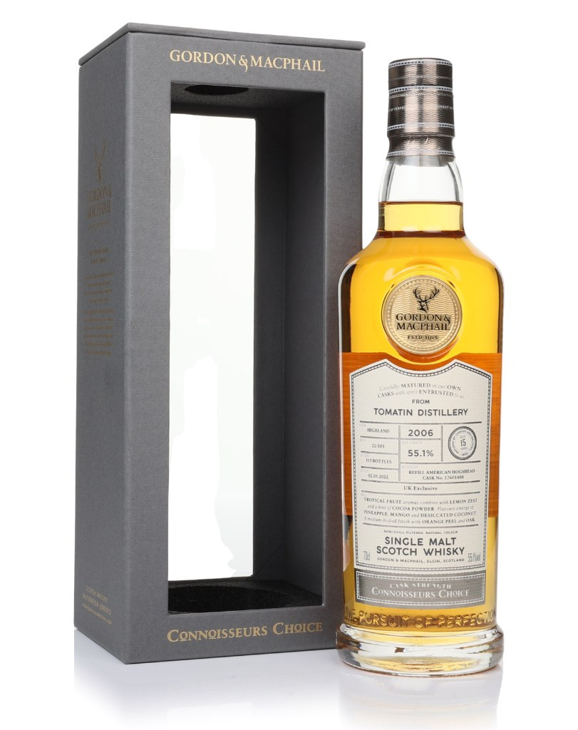 Tomatin 15 Year Old 2006 (cask 17601408) - Connoisseurs Choice (Gordon & MacPhail) 70cl