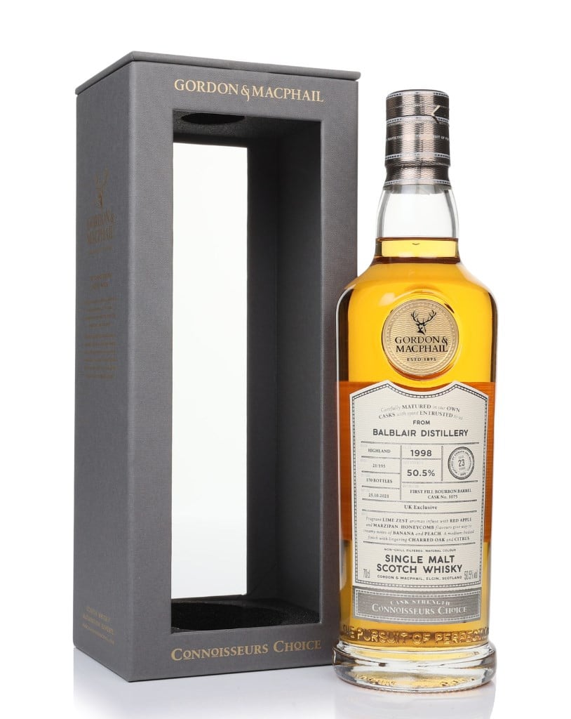 Balblair 23 Year Old 1998 (cask 1075) - Connoisseurs Choice (Gordon & MacPhail) 70cl
