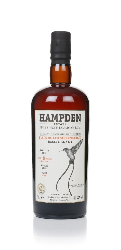 Hampden Estate 8 Year Old 2012 (cask 671) - Trelawny Endemic Bird Series 70cl