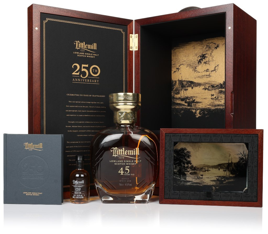 Littlemill 45 Year Old 250th Anniversary Release 75cl