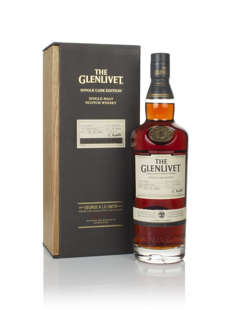 The Glenlivet 14 Year Old 2003 (cask 4518) - Single Cask Edition 70cl