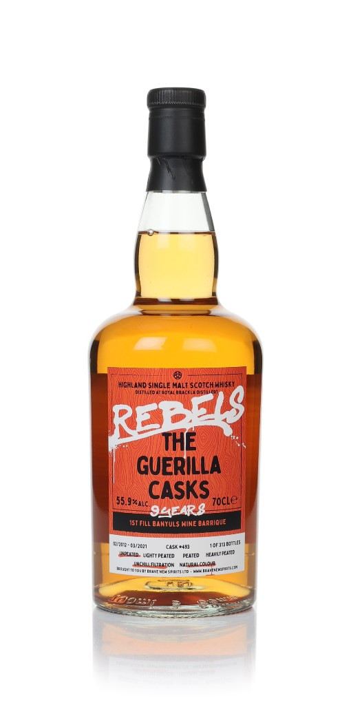 Royal Brackla 9 Year Old 2012 (cask 493) - Rebels (The Guerilla Casks) 70cl