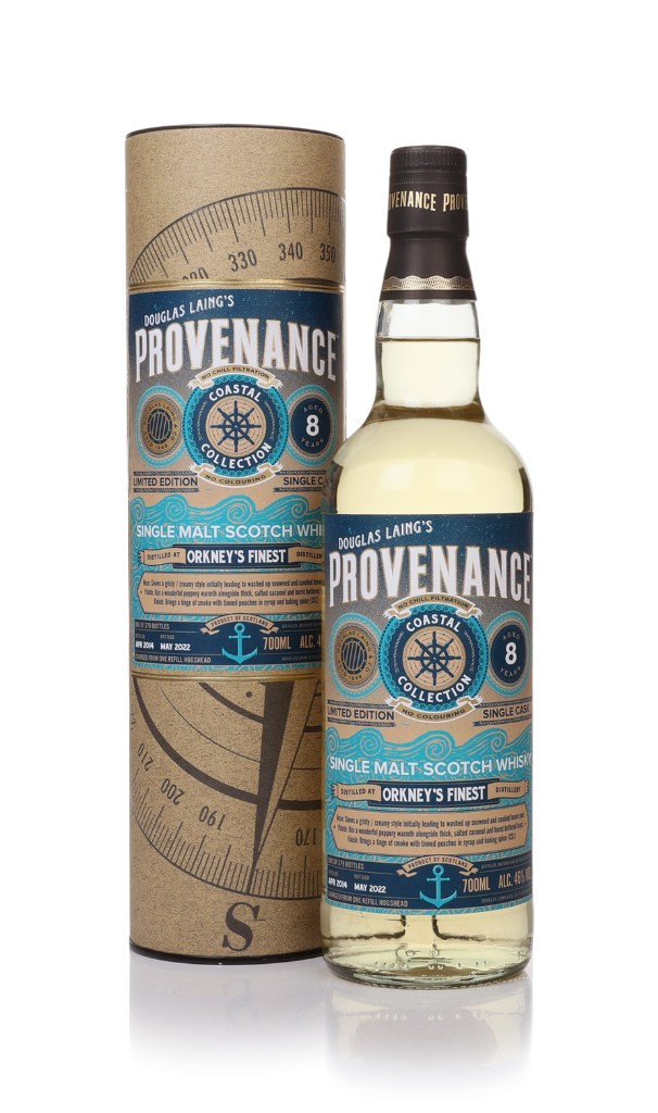 Orkney's Finest 8 Year Old 2014 - Provenance Coastal Collection (Douglas Laing) 70cl