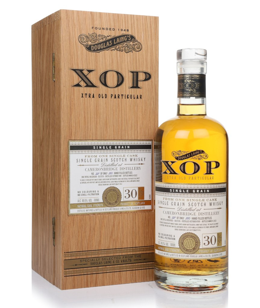 Cameronbridge 30 Year Old 1991 (cask 15726) - Xtra Old Particular (Douglas Laing) 70cl