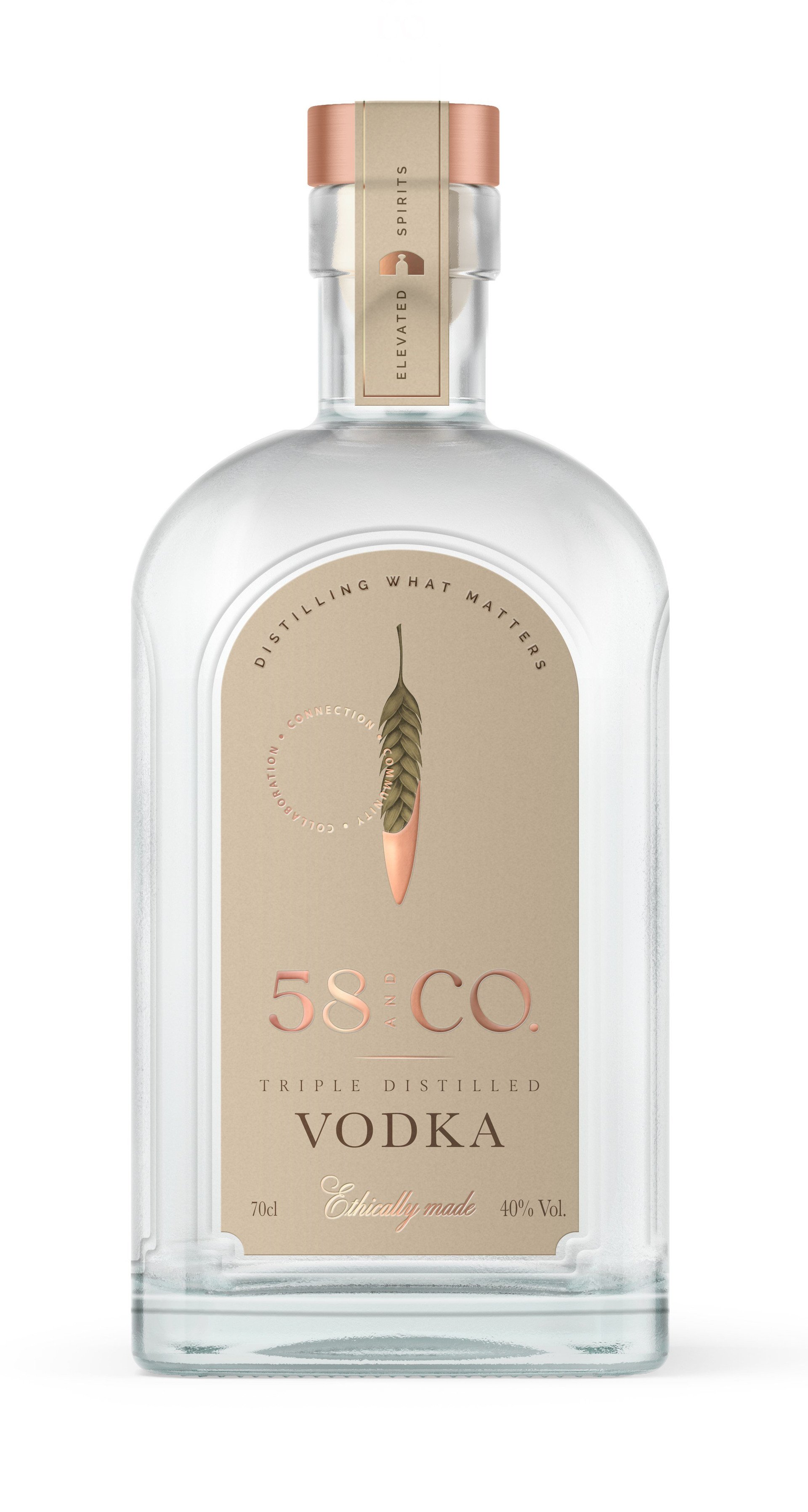 58 Triple Distilled Vodka 70cl