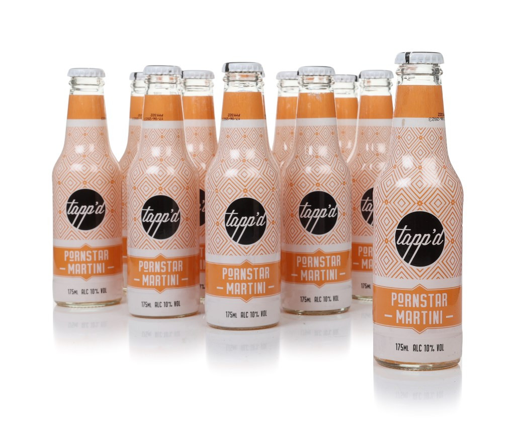 Tapp'd Cocktails - Pornstar Martini (12 x 175ml) 210cl