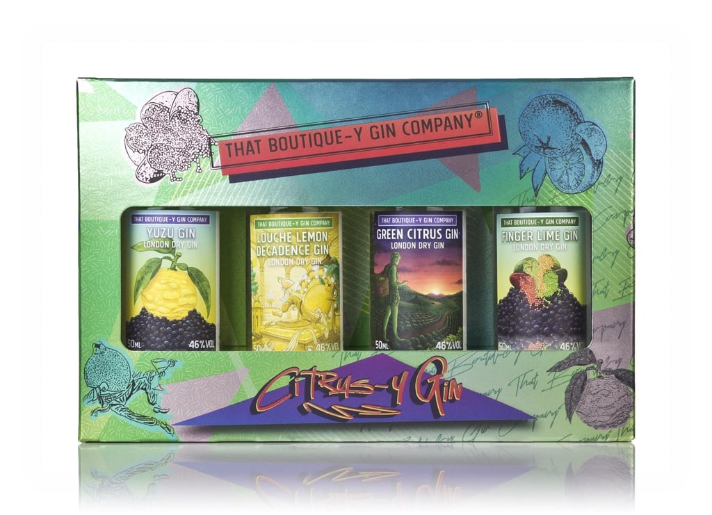 That Boutique-y Gin Company Citrus-y Gin Gift Set (4 x 5cl) 20cl
