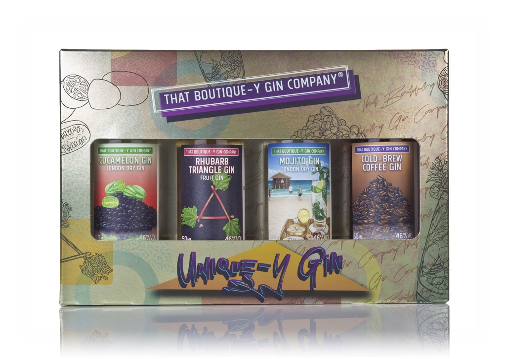That Boutique-y Gin Company Unique-y Gin Gift Set (4 x 5cl) 20cl