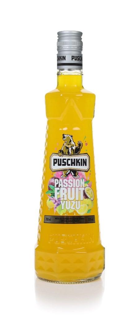Puschkin Passion Fruit Yuzu Liqueur 70cl