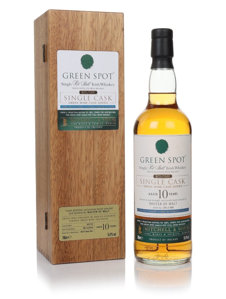 Green Spot 10 Year Old 2010 (cask 363130) Vinsanto Single Cask (Master of Malt) 70cl