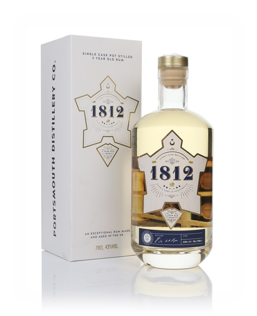 1812 3 Year Old Rum 70cl