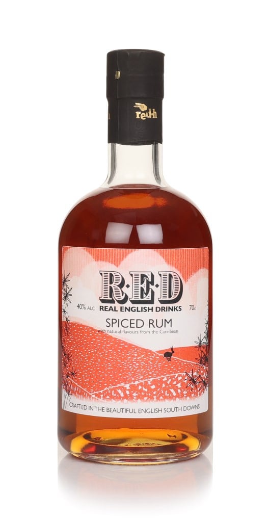 red.h - Real English Caribbean Spiced Rum 70cl