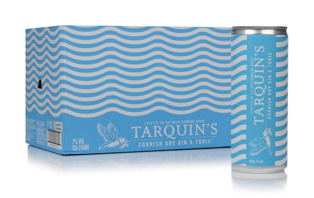 Tarquin's Cornish Dry Gin & Tonic (12 x 250ml) 300cl