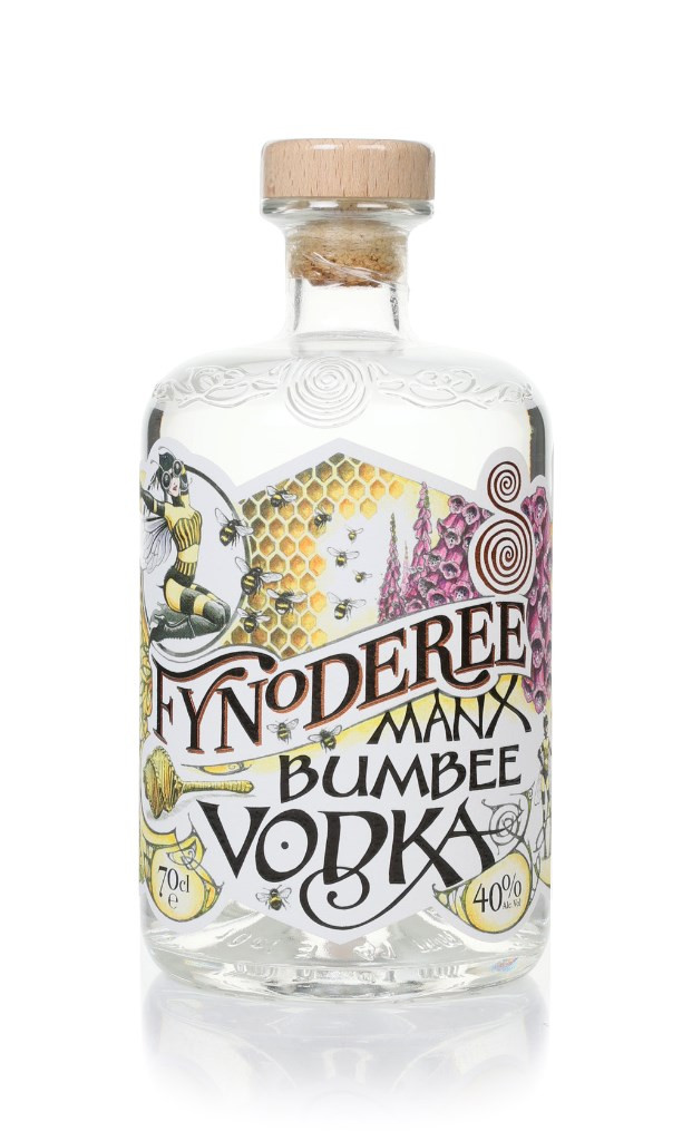 Fynoderee Manx Bumbee Vodka 70cl