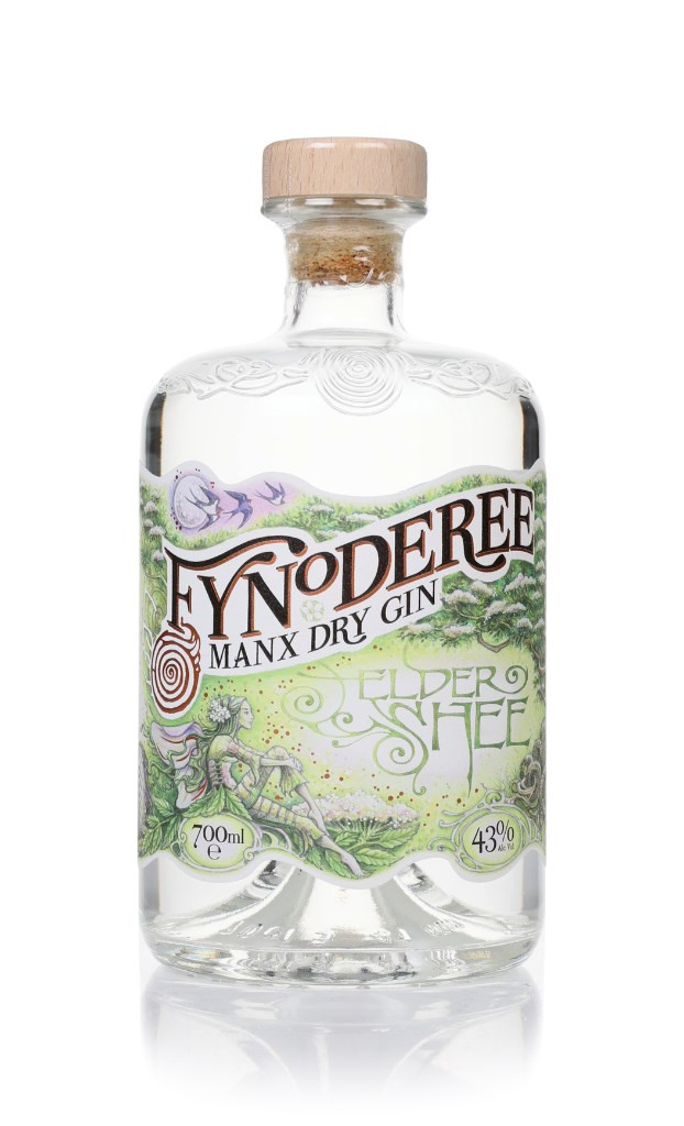 Fynoderee Manx Dry Gin - Elder Shee 70cl