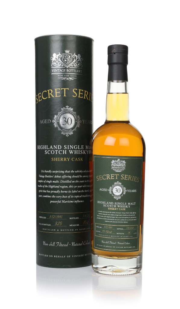The Secret Series No.1 30 Year Old (Vintage Bottlers) 70cl