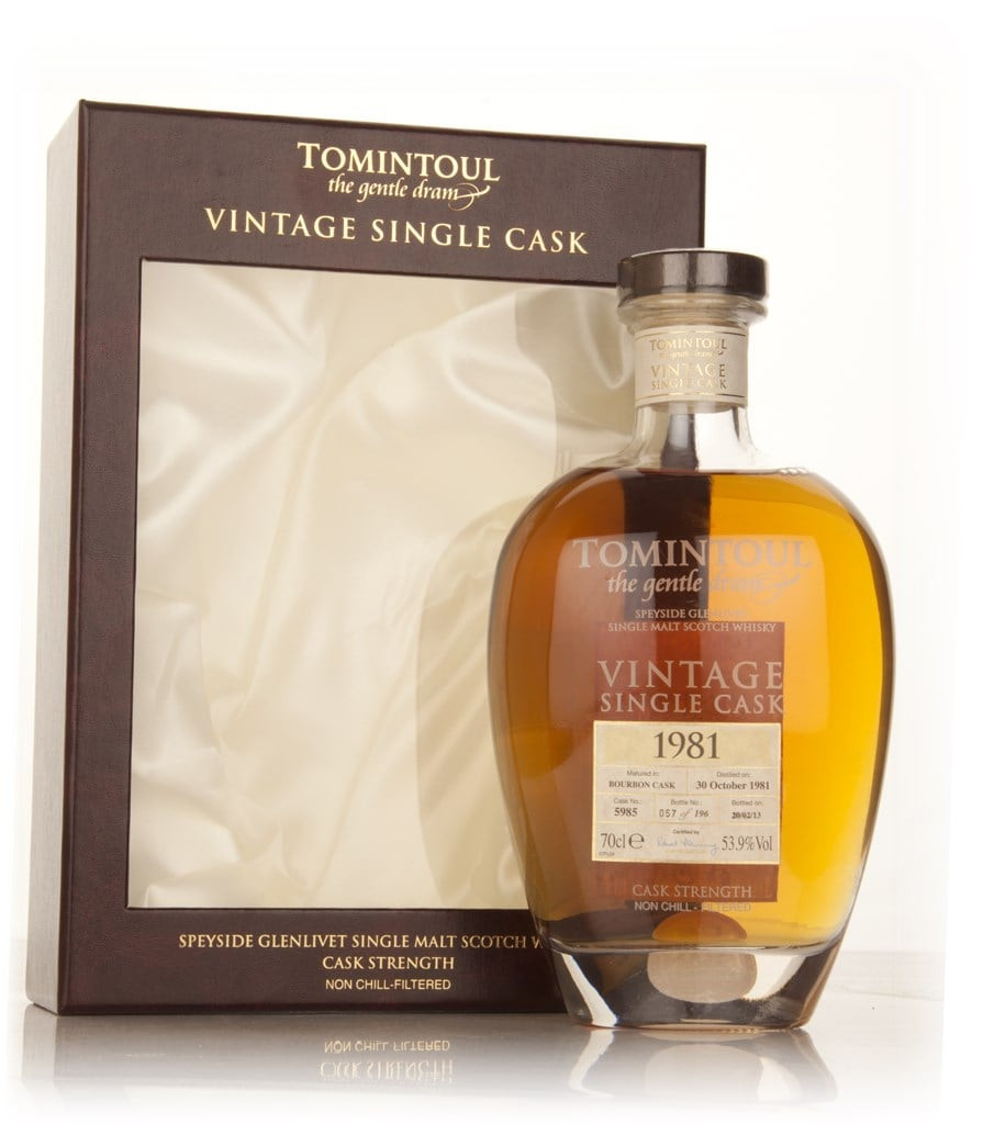 Tomintoul 1981 (cask 5985) - Vintage Single Cask 70cl
