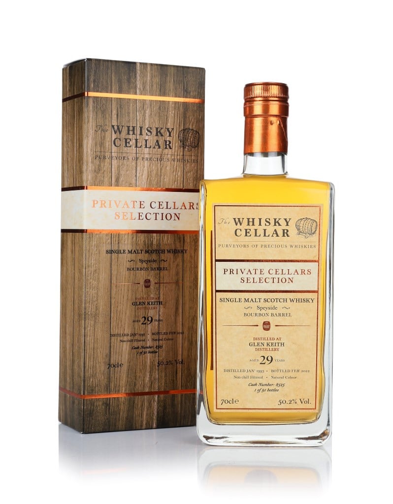 Glen Keith 29 Year Old 1993 (cask 8525) - The Whisky Cellar 70cl