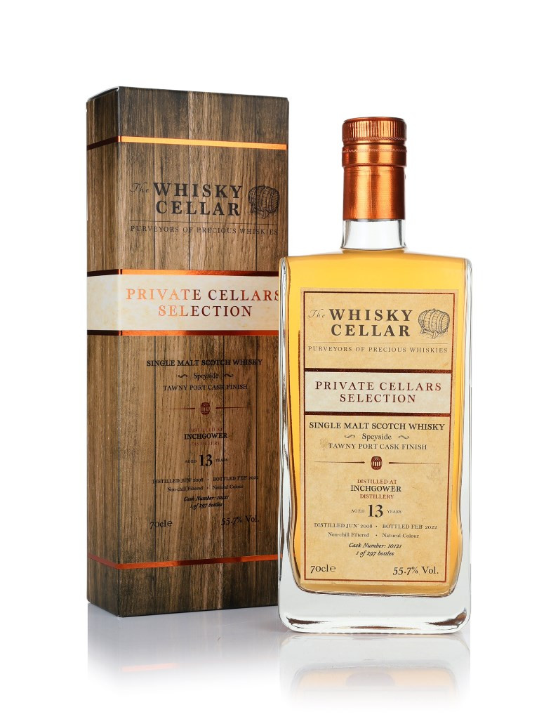 Inchgower 13 Year Old 2008 (cask 10121) - The Whisky Cellar 70cl