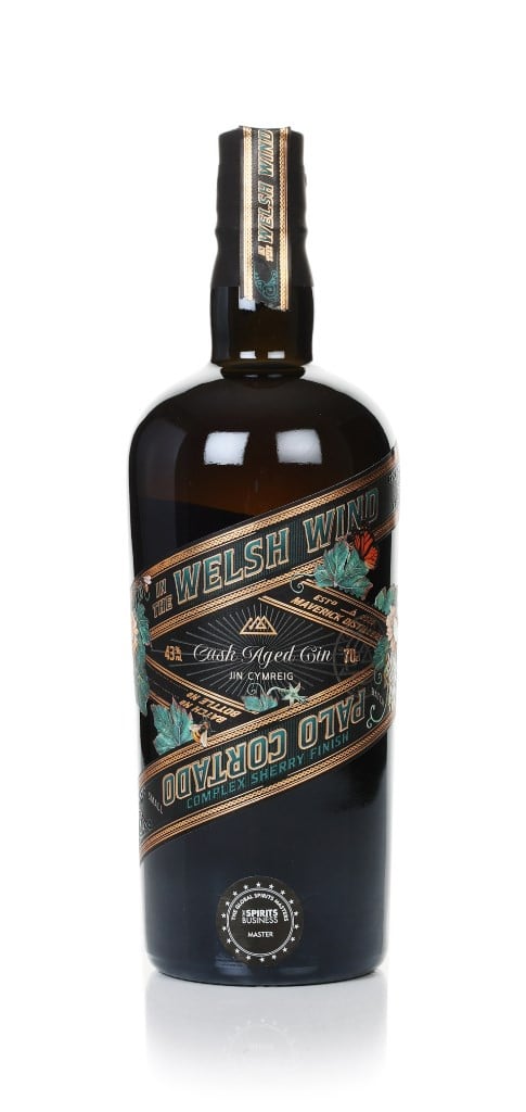 In The Welsh Wind Palo Cortado Cask Aged Gin 70cl