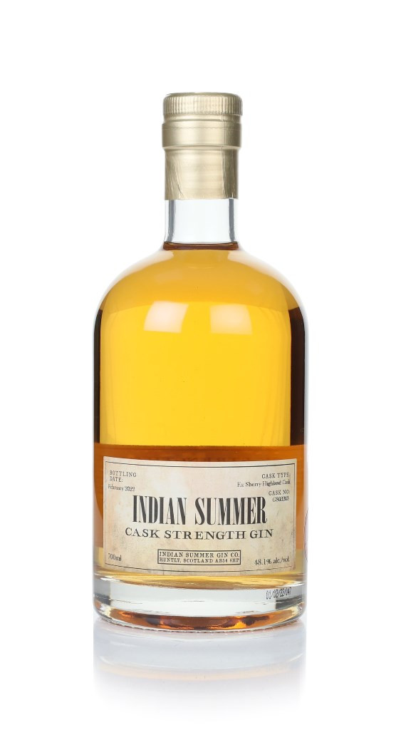Indian Summer Cask Strength Gin - Sherry Highland Cask 70cl