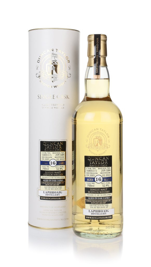 Laphroaig 16 Year Old 2005 (cask 56800315) - Duncan Taylor 70cl