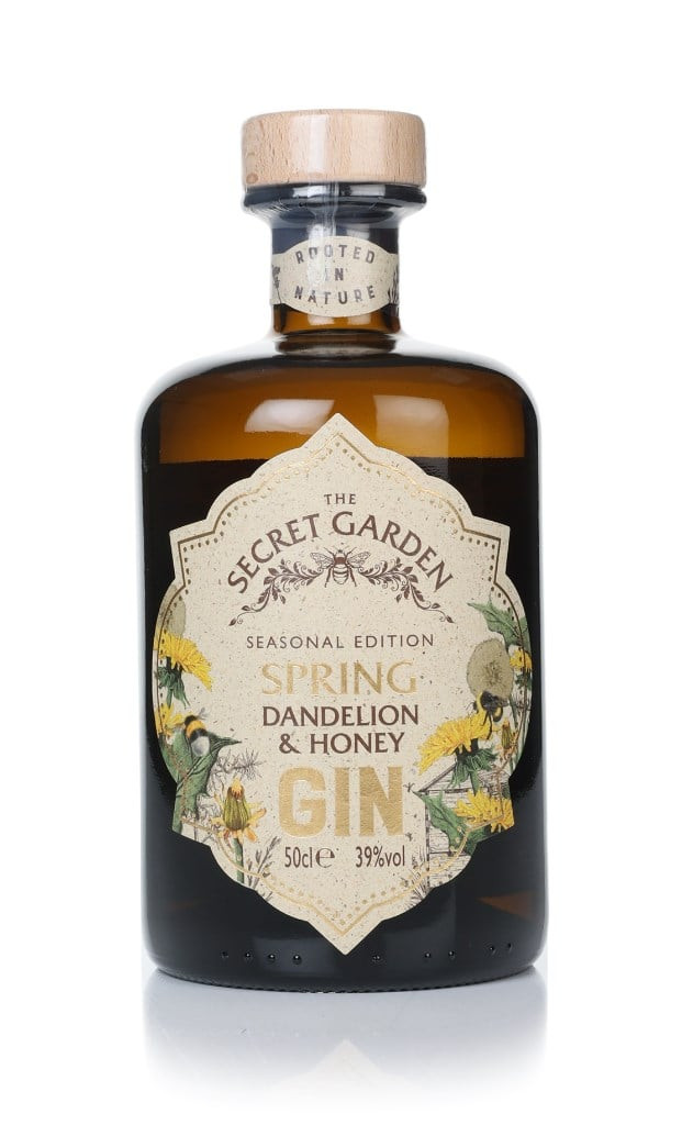 The Secret Garden Distillery Dandelion & Honey Gin 50cl