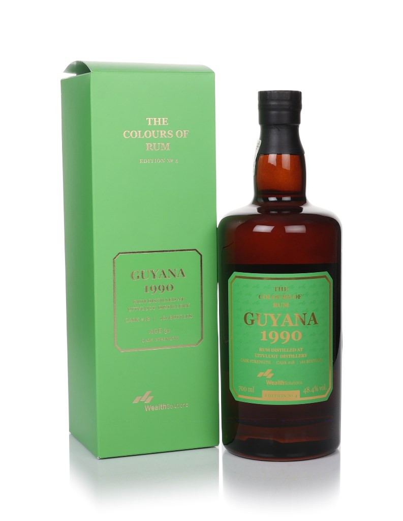 Uitvlugt 31 Year Old 1990 Guyana Edition No. 4 - The Colours of Rum (Wealth Solutions) 70cl