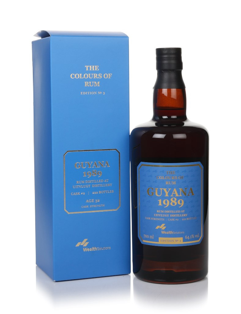 Uitvlugt 32 Year Old 1989 Guyana Edition No. 3 - The Colours of Rum (Wealth Solutions) 70cl