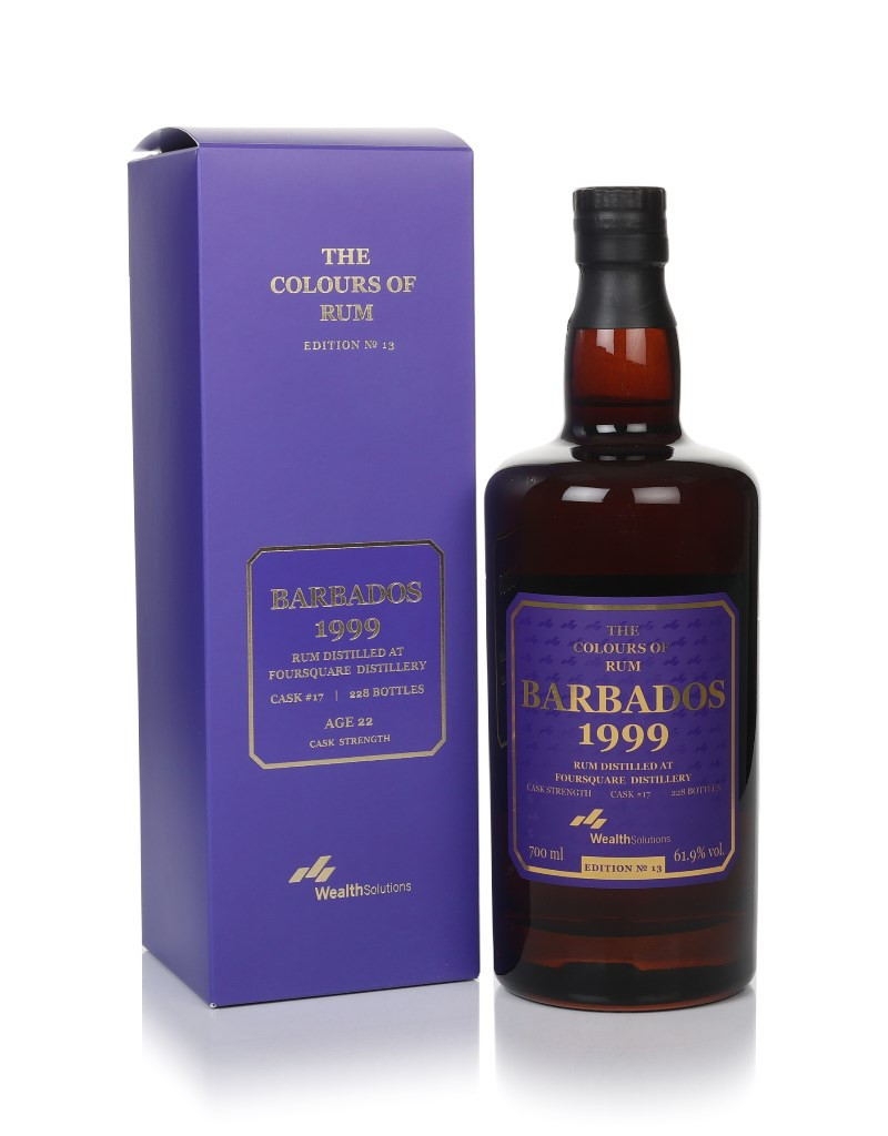 Foursquare 22 Year Old 1999 Barbados Edition No. 13 - The Colours of Rum (Wealth Solutions) 70cl