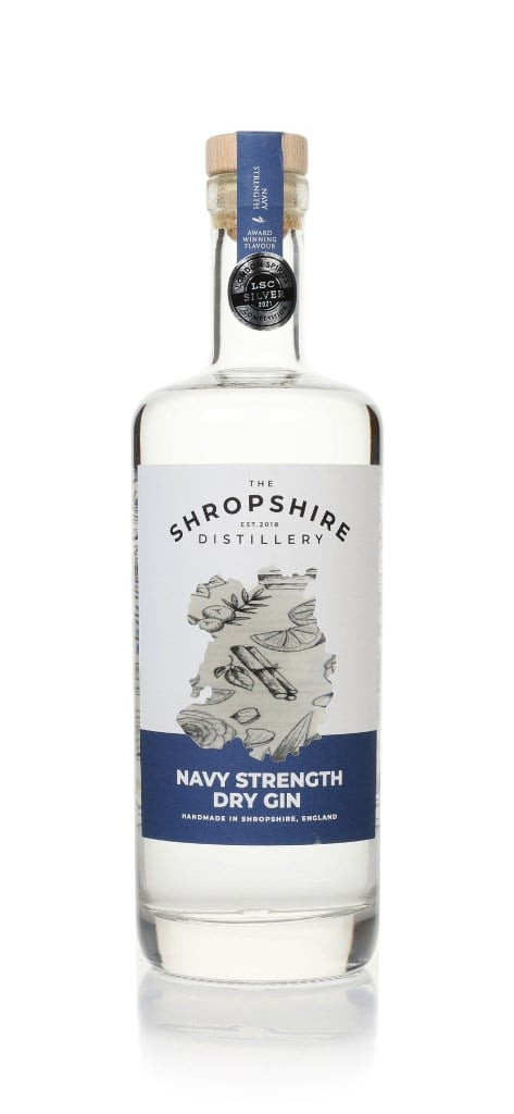 The Shropshire Distillery Navy Strength Gin 70cl