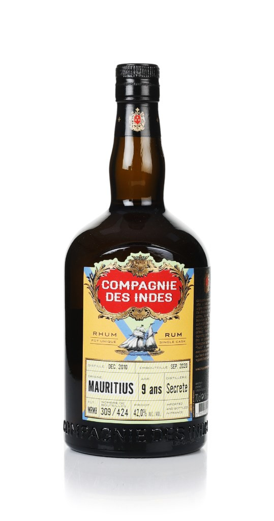 Compagnie des Indes Mauritius 9 Year Old 70cl