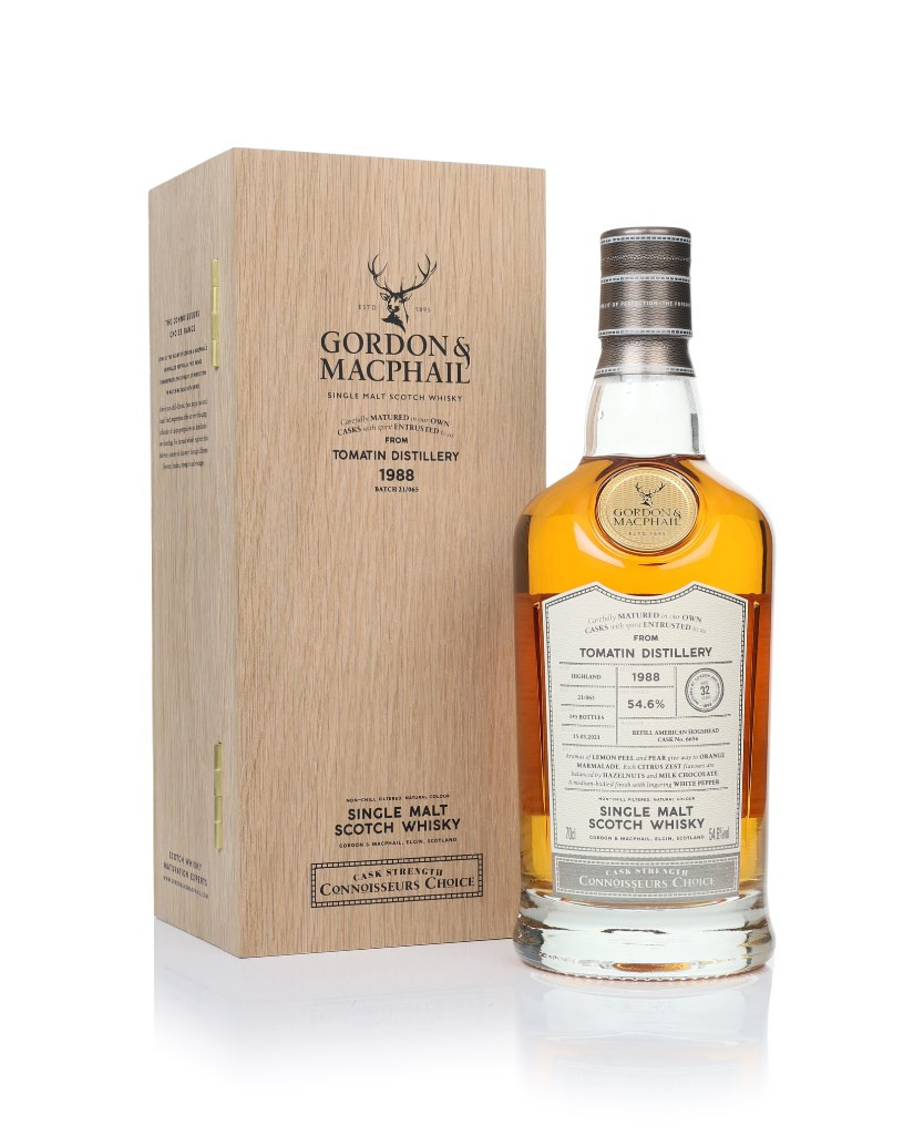 Tomatin 32 Year Old 1988 (cask 6656)  - Connoisseurs Choice (Gordon & MacPhail) 70cl