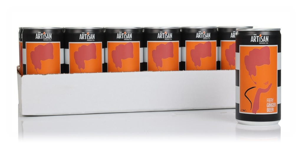 The Artisan Drinks Co. Fiery Ginger Beer Cans (24 x 200ml) 480cl