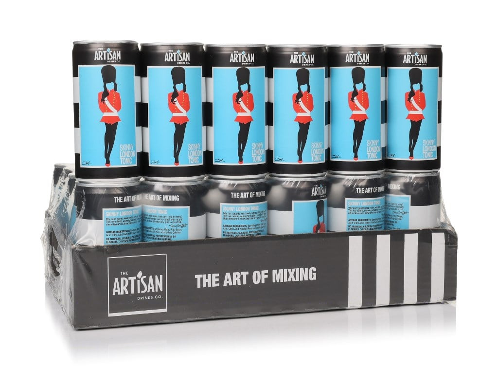 The Artisan Drinks Co. Skinny London Tonic Cans (24 x 200ml) 480cl