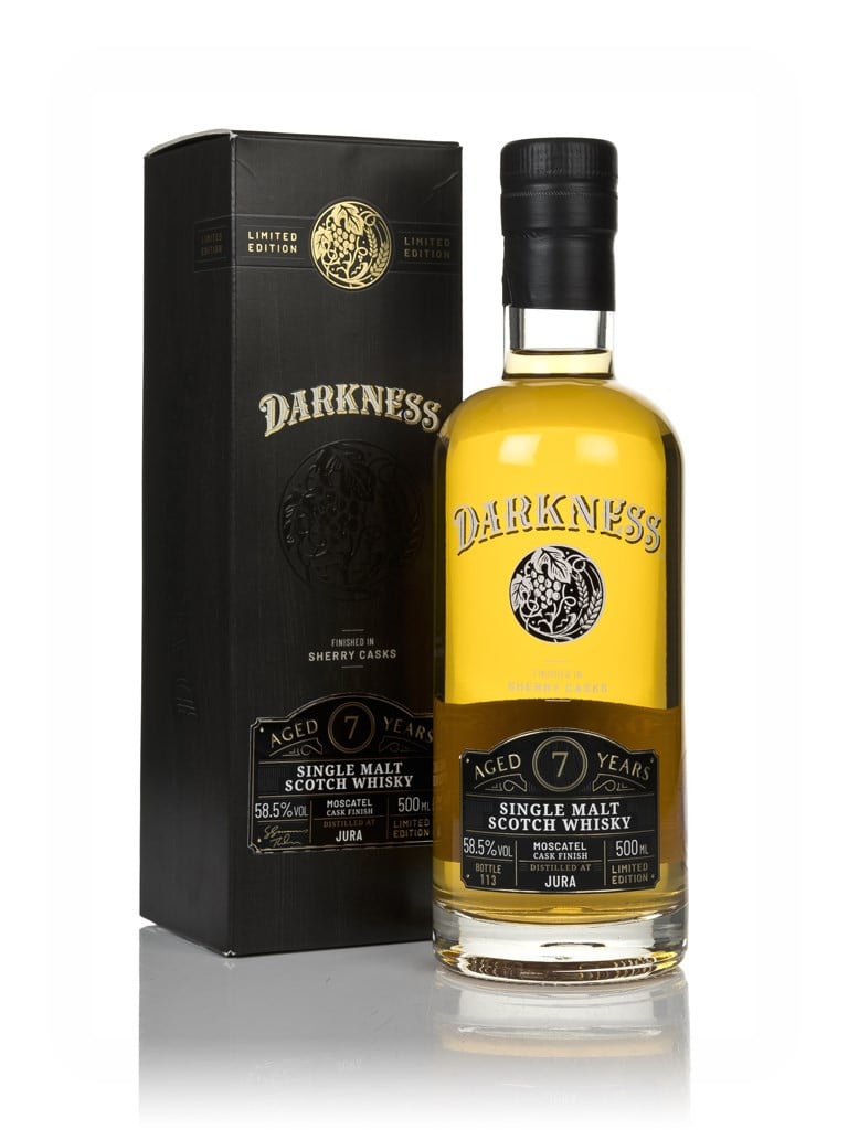 Jura 7 Year Old Moscatel Cask Finish (Darkness) (58.5%) 50cl