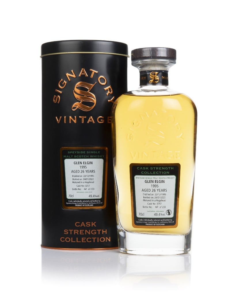 Glen Elgin 26 Year Old 1995 (cask 3257) - Cask Strength Collection (Signatory)