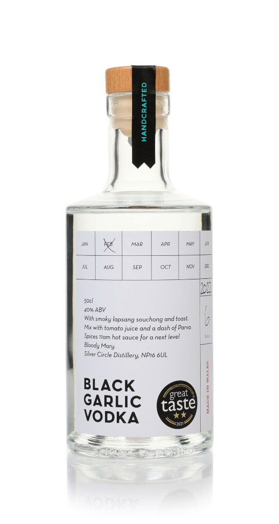 Silver Circle Black Garlic Vodka 50cl