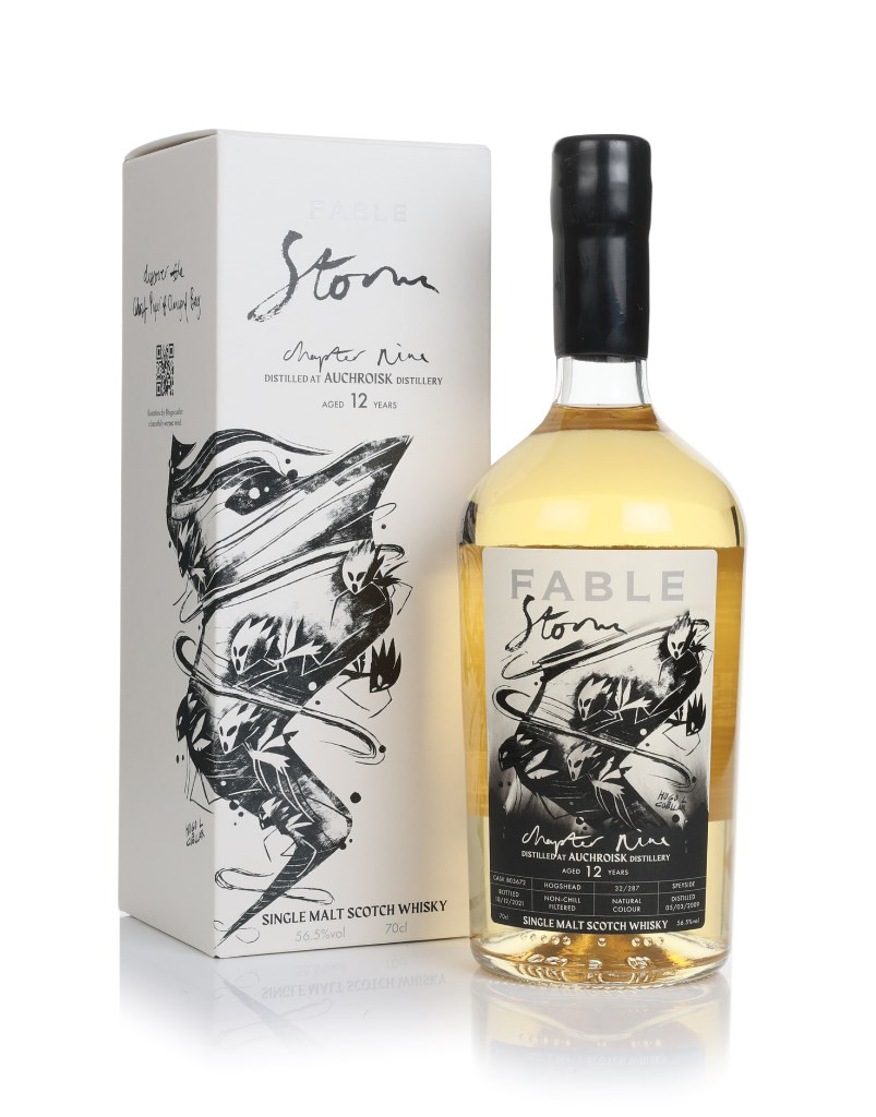 Auchroisk 12 Year Old 2009 - Storm (Fable Whisky) 70cl