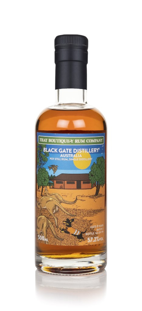 Black Gate 3 Year Old - Batch 2 (That Boutique-y Rum Company) 50cl