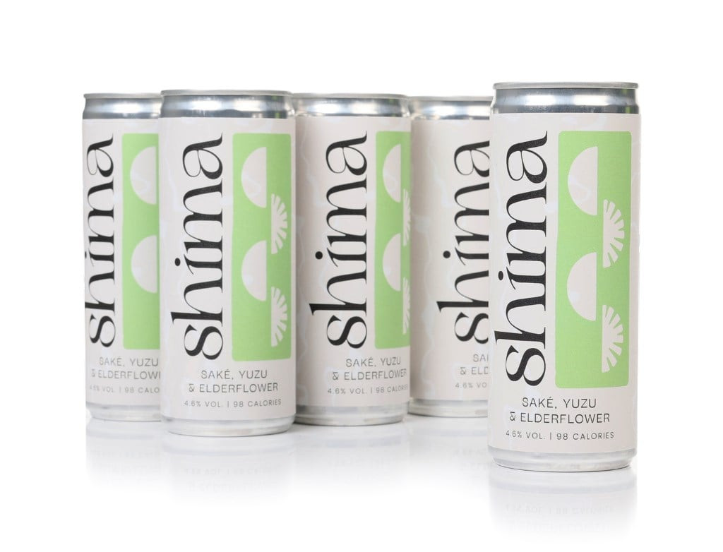 Shima Saké, Yuzu & Elderflower Spritz (6 x 250ml) 150cl