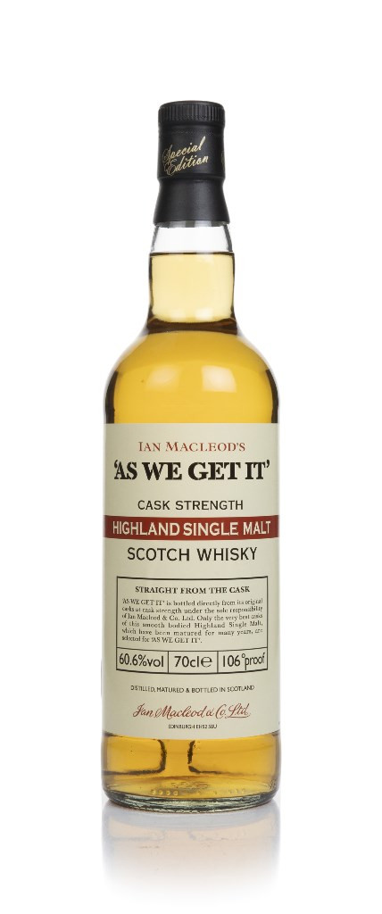 Highland Single Malt - As We Get It (Ian Macleod) (60.6%) 70cl