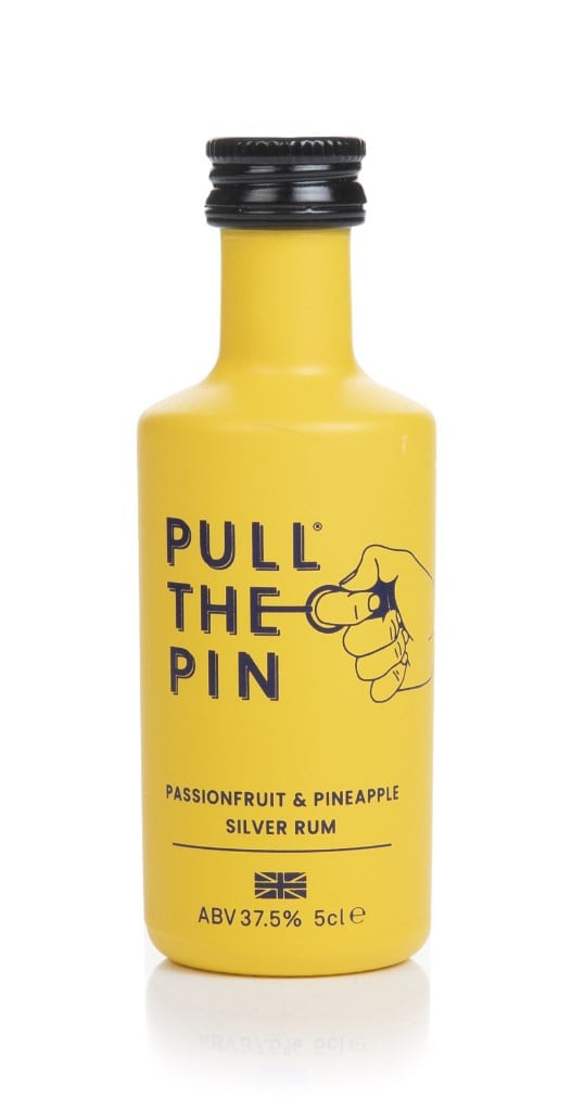 Pull The Pin Passion Fruit & Pineapple Silver Rum (50ml) 5cl
