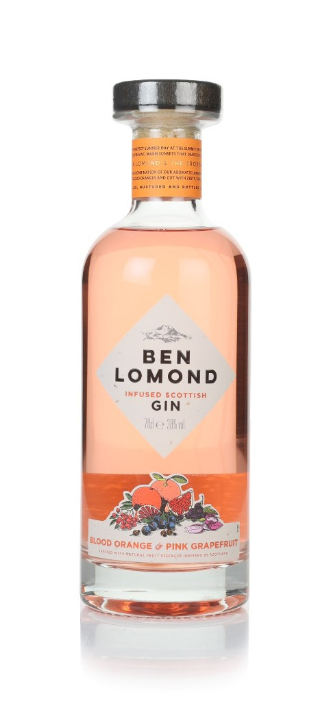 Ben Lomond Blood Orange & Pink Grapefruit Gin 70cl