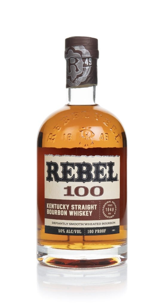 Rebel 100 Kentucky Straight Bourbon Whiskey 70cl